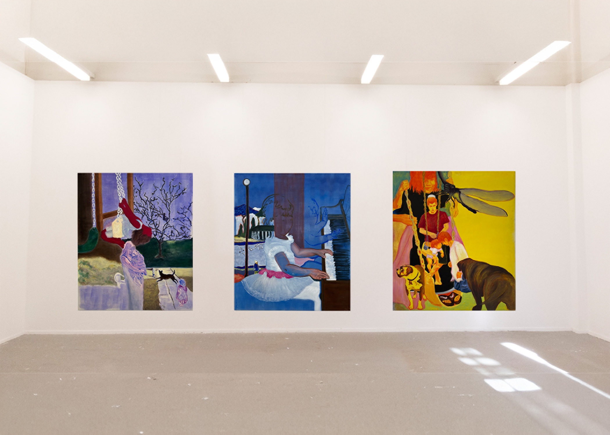 I'm not the first, nor am I the last installation view, 2024