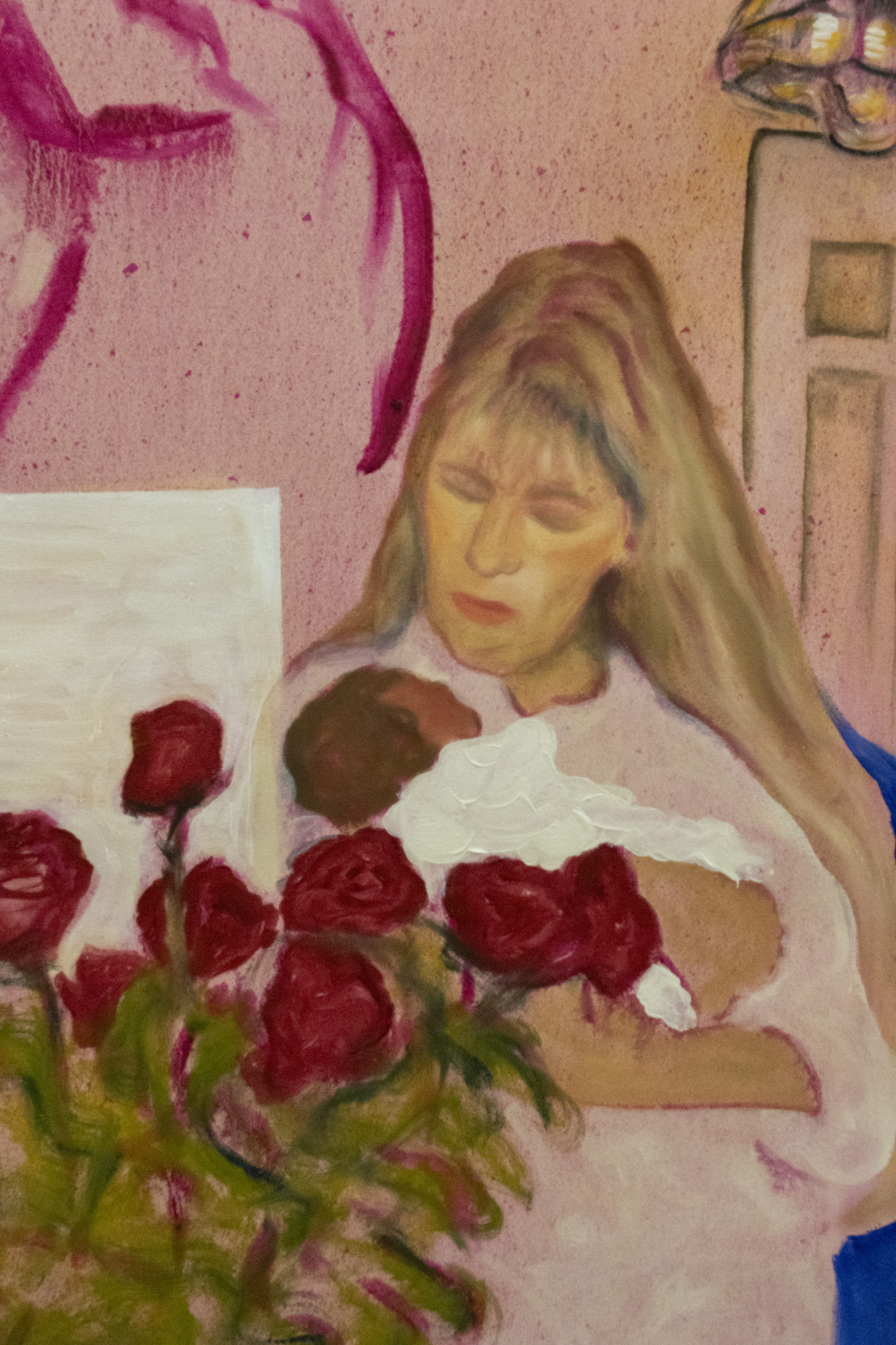 Bobby thumbed a diesel down just before it rained - detail view